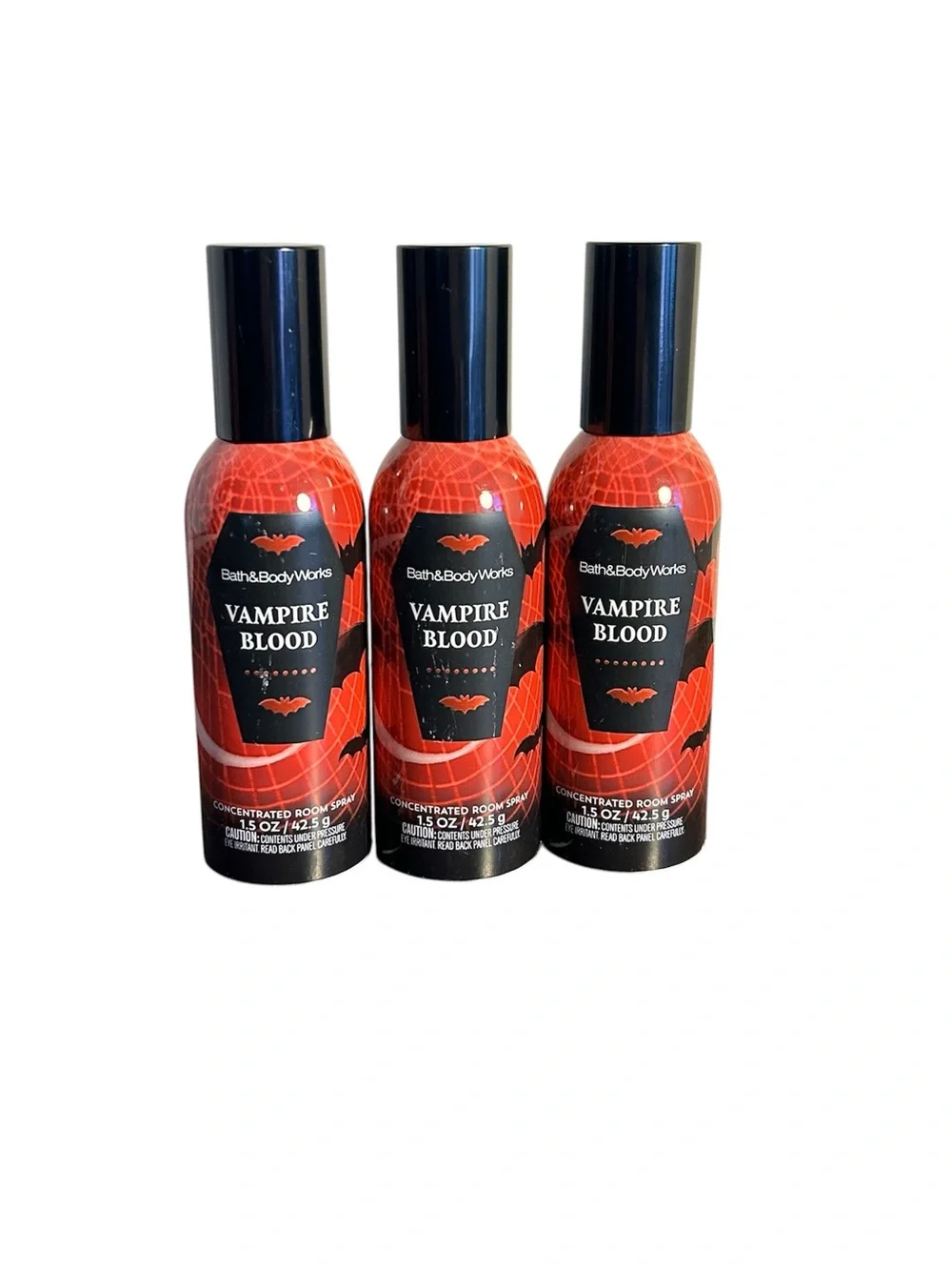 Bath & Body Works Vampire Blood concentrated Room Spray X3 New